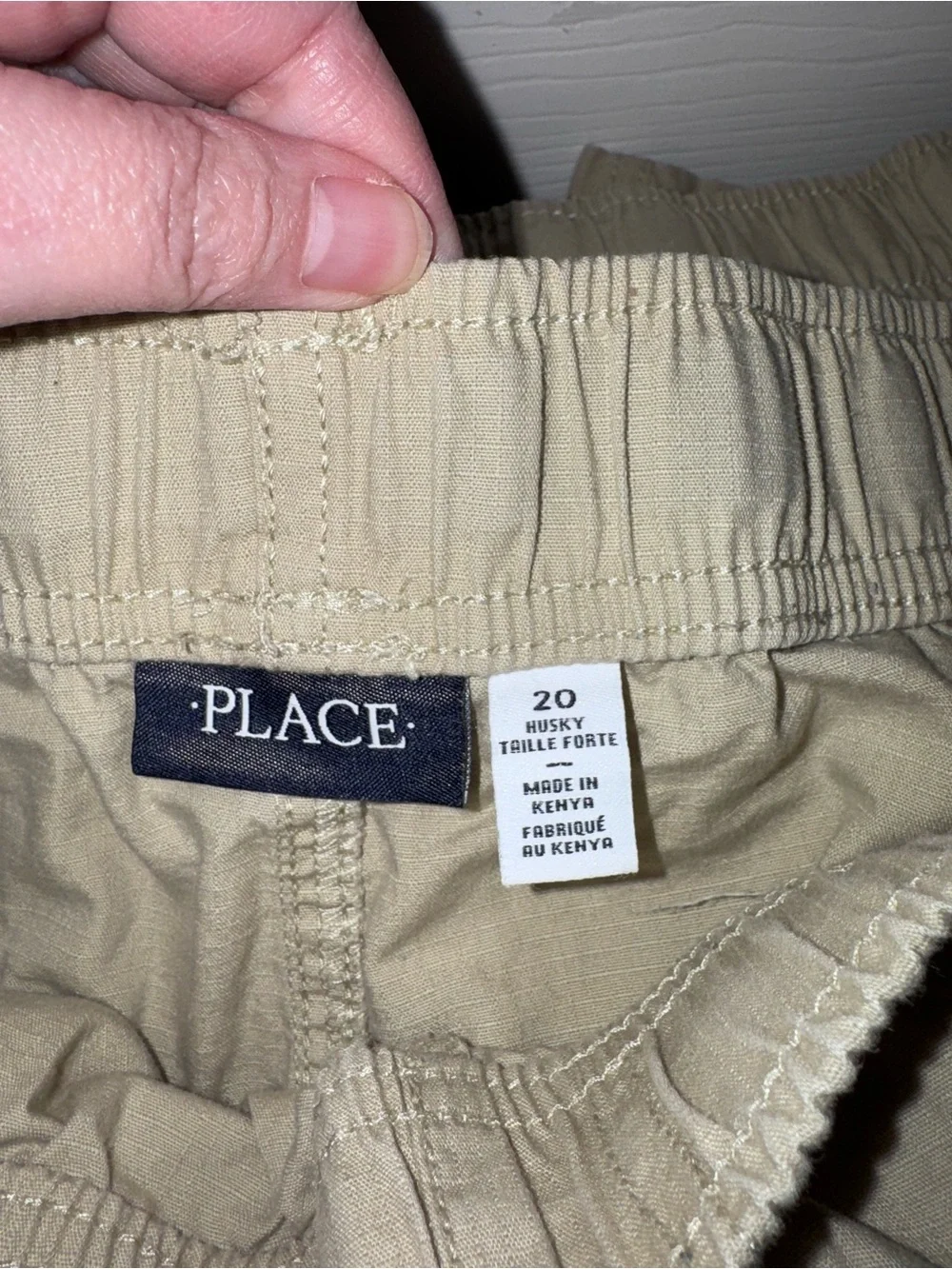 Boys Cargo Shorts Khaki, Navy, Gray size 20 bundle